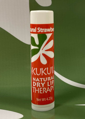 KUKUIae Natural Dry Lip Therapy Strawberry-Guava